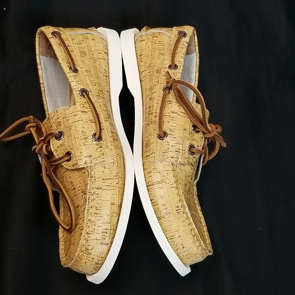 Froats Cork Boat Men's Shoes Sz 7